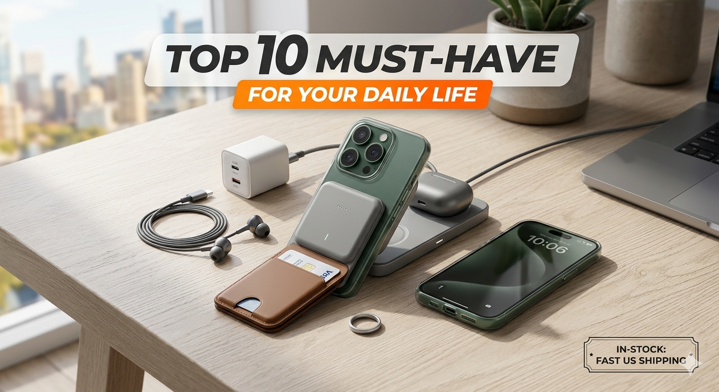 Top 10 Must-Have Phone Accessories in 2026 (That Actually Improve Your Daily Life)