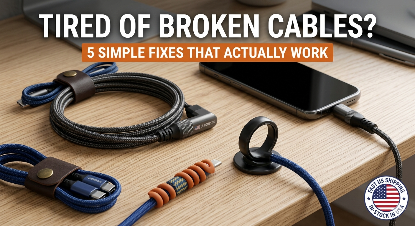 How to Keep Your Charging Cable From Breaking (Simple Fixes)