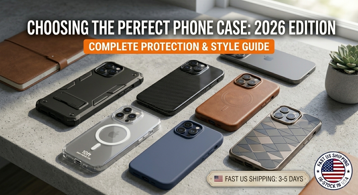 How to Choose the Perfect Phone Case in 2026: The Ultimate Protection & Style Guide