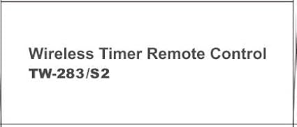 Pixel Wireless Timer Remote Shutter Release TW283-S2 Wireless Remote Control Wire Release Compatible with Sony a1 a9 a7 a7R a7S a6600 a6500 a6400 a6300 a6100 a6000 a5000 RX100II RX10 RX0 a68 ZV-1 HX99