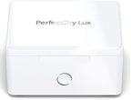 PerfectDry LUX | World's Fastest Hearing Aid Dryer, Dehumidifier Accessory | UV-C Ultraviolet Light Box Kit | Removes Sweat & Moisture from Hearing Aids, Airpods, Wireless Earbuds, Ear Amplifiers