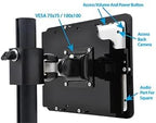 TABcare Anti-Theft Acrylic VESA Enclosure for Apple iPad mini 6/7 8.3" 2021 with Free Wall Mount Kit & 90-Degree Angle USB C Charge Cable (iPad mini 6 8.3", Black)