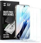 SMARTDEVIL 3 Pack Screen Protector for iPhone 14 Pro Max, Bubble-and-Dust-Free Box, HD Tempered Glass, Military Grade Shatterproof & Ultra Durable, Easy Installation
