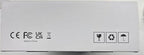 (Desktop only) AV Access Docking Station Triple Monitor 8K@60Hz, with 6 DP Cables, DisplayPort 2.0, 1G Ethernet, USB 3.0, KVM Switch 3 Monitors 2 Computers, 4K@165/144Hz, 2K@144Hz for Dell HP