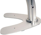 Dual Kiosk Stand- CTA Aluminum Stand with Locking Case and Cable. 360-Degree Rotating Base. Enclosure Designed for iPad mini Generations 1-5 with Access to all Ports and Buttons, Silver (PAD-ASKM)