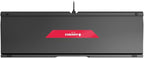 Cherry MX Board 3.0 S Wired Mechanical Keyboard | Front Face Lettering | RGB Lighting | Aluminum Housing MX Red Silent Switches for Gaming and Office