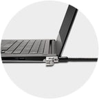 Kensington Slim Combination T-Bar Standard Lock Slot for Laptops, Security Computer Lock Cable, Resettable 4-wheel Number Code with 6 Foot Cable, K60600WW