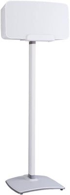 Sanus Wireless Speaker Stand for Sonos Five and Sonos Play:5 - Audio Enhancing Design for Vertical & Horizontal Audio with Built-in Cable Management & Premium Alloy Materials - OSS52 (White)