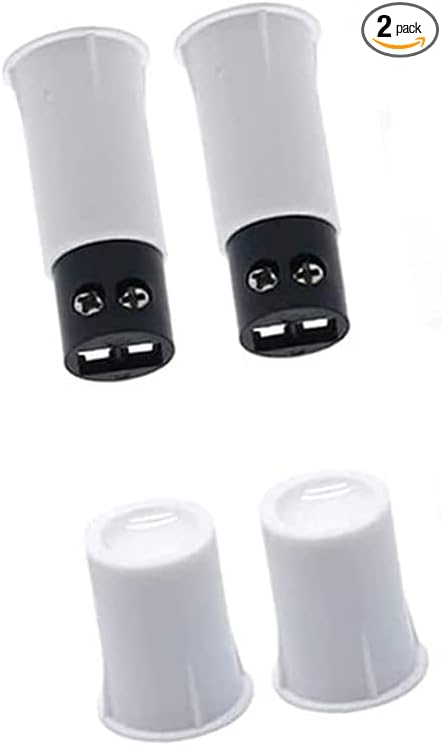 2 Sets MC-33C Normally Closed Recessed Window Door Contact Sensor Alarm Magnetic Reed Switch