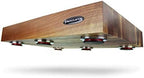 IsoAcoustics Delos Turntable Isolation Butcher Block Series: 2216W2 (22" W x 16" D x 3" H) Walnut