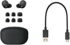 Sony WF-1000XM5 The Best Truly Wireless Bluetooth Noise Canceling Earbuds & in-Ear Headphones with Alexa Built-in, Black