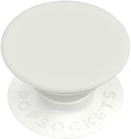 PopSockets Phone Grip with Expanding Kickstand, Adhesive Grip, White - Cream