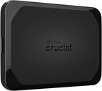 Crucial X10 2TB Portable SSD, Up to 2,100MB/s, USB 3.2 USB-C, External Solid State Drive, Compatible with Windows, Mac & Android, Durable Storage for Games, Photos & Files, Black - CT2000X10SSD9C02