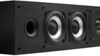 Polk Monitor XT35 Slim Center Channel Speaker - Hi-Res Audio Certified, Dolby Atmos & DTS:X Compatible, 1" Terylene Tweeter & Four 3" Dynamically Balanced Woofer, Wall-Mountable, Midnight Black