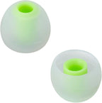 Earbud Tips Soft Silicone Earbuds Replacement Tips Fit for in-Ear Headphones(Inner Hole from 3.8mm - 4.2mm Earphones) 9 Pairs S/M/L