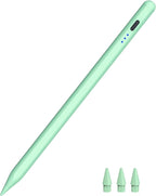 Pen for iPad 2018-2025, HATOKU 15 Mins Fast Charging Pencil 1st Gen with Tilt & Palm Rejection Compatible with iPad Air 3/4/5/M2/M3, iPad mini 5/6, iPad 6/7/8/9/10/11, iPad Pro 11"/12.9"/M4 (Green)