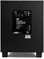 Polk Monitor XT10 Home Subwoofer, 10" Deep Bass Woofer, 100W Class D Amplification, Dolby Atmos, Auro 3D & DTS:X Compatible, Black