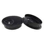 HAHIYO 2Pcs 2Inch/50mm Black Zinc Alloy Desk Grommet Wire Grommet Cable Management Cord Hole Cover Desk Wire Hole Insert Wire Organizer for Computer Office Home School Equipment Systems