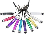 TCD 100 Mini Stylus Pen – Universal Capacitive Touchscreen Stylus with 3.5mm Jack Connector, Compatible with iPad, iPhone, Galaxy, Android Devices, Tablets & More