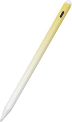 Stylus Pen for iPad 6th-11th Generation-2X Fast Charge Active Pencil Compatible with 2018-2025 Apple iPad Pro 11"/12.9"/M4, iPad Air 3/4/5/M2/M3,iPad Mini 5/6 Gen-Gradient White Yellow
