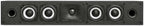 Polk Monitor XT35 Slim Center Channel Speaker - Hi-Res Audio Certified, Dolby Atmos & DTS:X Compatible, 1" Terylene Tweeter & Four 3" Dynamically Balanced Woofer, Wall-Mountable, Midnight Black