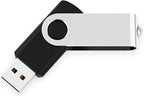 KEXIN 2GB 100 Pack USB Flash Drive - Thumb Drive with LED Indicator - Black