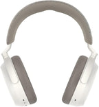 Sennheiser Consumer Audio Momentum 4 Wireless Headphones - Bluetooth Headset for Crystal-Clear Calls with Adaptive Noise Cancellation, 60h Battery Life, Customizable Sound, White (509267)