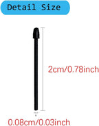 Pen Tips Replacement Compatible with Kindle Scribe Basic Pen, Pencil Nibs Compatible with Kindle Scribe Premium Pen (1 PCS Metal Tips, 10 PCS 2B Tips)