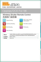 Pixel Camera Wireless Remote Shutter Release RW-DC0 for Nikon Z8 Z9 D3 D4 D5 D6 D800 D850 D800E D810A D810 D700 D500 D300 D300s D200 F100 F90 F90X F6 F5 N90s D1X D2H with Nikon MC-30A MC-36A