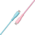 CASETiFY Powerthru USB-C to USB-C Cable (1m/3.3ft) - Cotton Candy