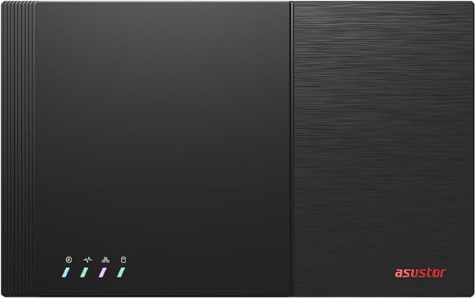 Asustor Flashstor 12 Pro Gen 2 FS6812X 12 Bay All-SDD NAS Storage, Quad-Core 2.3GHz CPU, Dual USB 4 Ports, Dual 10GbE Port, 16GB ECC RAM DDR5,Network Attached Storage with 12 x 2TB NVMe SSD