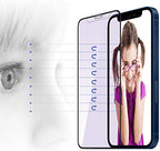 PERFECTSIGHT Anti Blue Light Screen Protector Compatible with iPhone 12 Mini 2020 5.4 inch, Eye Care HD Clear Tempered Glass - Anti Eye Fatigue & Eye Dry 2X Stronger Easy Installation