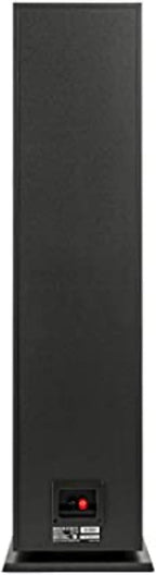 Polk Monitor XT70 Large Tower Speaker - Hi-Res Audio Certified, Dolby Atmos & DTS:X Compatible, 1" Tweeter, (2) 6.5" Dynamically Balanced Woofers, (2) 8" Passive Radiators (Single, Midnight Black)