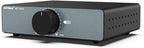 AIYIMA A07 MAX 2 Channel Stereo Amplifier Home Audio 300W*2 TPA3255 Class D Power Amp/Bridgeable Mono Amplifier 600 Watt with 3.5mm Line Output for Passive Bookshelf Speakers+DC36V 6A Power Adapter