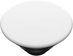 PopSockets Phone Grip with Expanding Kickstand, Adhesive Grip - White on Black