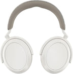Sennheiser Consumer Audio Momentum 4 Wireless Headphones - Bluetooth Headset for Crystal-Clear Calls with Adaptive Noise Cancellation, 60h Battery Life, Customizable Sound, White (509267)