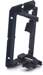 VCE Low Voltage Mounting Bracket (1 Gang, 5 Pack) for Single Gang Wall Plate, Telephone Wires, Network Cables, HDMI, Coaxial, Speaker Cables, Black