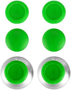 eXtremeRate 8 in 1 Green Metal Magnetic Thumbsticks Analog Joysticks for Xbox One, for Xbox Series X|S and PS4 Controller with T8H Cross Screwdrivers