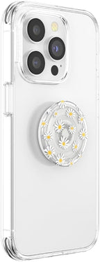 PopSockets Plant-Based Phone Grip with Expanding Kickstand, Adhesive Grip, Eco-Friendly - He Loves Me Not