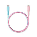 CASETiFY Powerthru USB-C to USB-C Cable (1m/3.3ft) - Cotton Candy