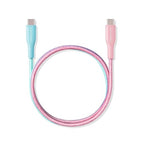 CASETiFY Powerthru USB-C to USB-C Cable (1m/3.3ft) - Cotton Candy