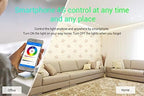 BTF-LIGHTING 5in1 WB5 2.4GHz Tuya WiFi PWM LED Controller Compatible with Alexa/Google Home/Smart Life/Tuya Smart APP Control for Dimming CCT RGB RGBW RGBCCT LED Strip Work with WR01RF WR02RF etc