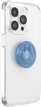 PopSockets Plant-Based Phone Grip with Expanding Kickstand, Adhesive Grip, Eco-Friendly - Happy Blues