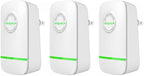 Elon-musk's Electricity Saving Box Stop Watt Stopwatt Energy Saving Device Save Energy Saving Device Energy Saving Power Strip for Home Office US Plug 90v-250v 30kw Rated Green (3PCS)