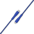 CASETiFY Powerthru USB-C to USB-C Cable (1m/3.3ft) - Meter - Cobalt Blue