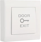 Door Access Control System IP67 Waterproof RFID Fingerprint Keypad Exit Button Doorbell Buzzer 1200lb Magnetic Lock Kit