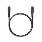 CASETiFY Powerthru USB-C to Lightning Cable (1m/3.3ft) - Black