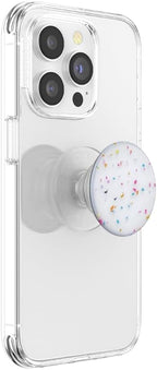 PopSockets Phone Grip with Expanding Kickstand, Adhesive Grip - Regrind White