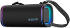 Sony ULT Field 5 Wireless Portable Bluetooth Speaker, IP67 Waterproof, Dustproof, and Rustproof with Enhanced Bass, 25 Hour Battery, 360° Party Light, and Shoulder Strap (SRSULT50B), Black