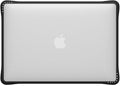 CASETiFY Impact MacBook Air 13" (M1/Intel) Case [Cushioned Impact Corners/Scratch-Resistant/Anti-Slip Grip] - Clear Black
